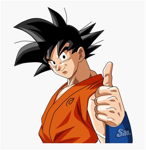 goku thumbs up|goku thumb pose.